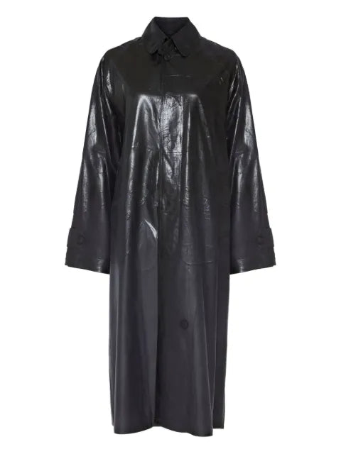 Maison Margiela gabardina con estampado metalizado - imagen 1
