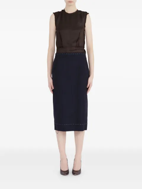 Maison Margiela vestido sin mangas - imagen 2