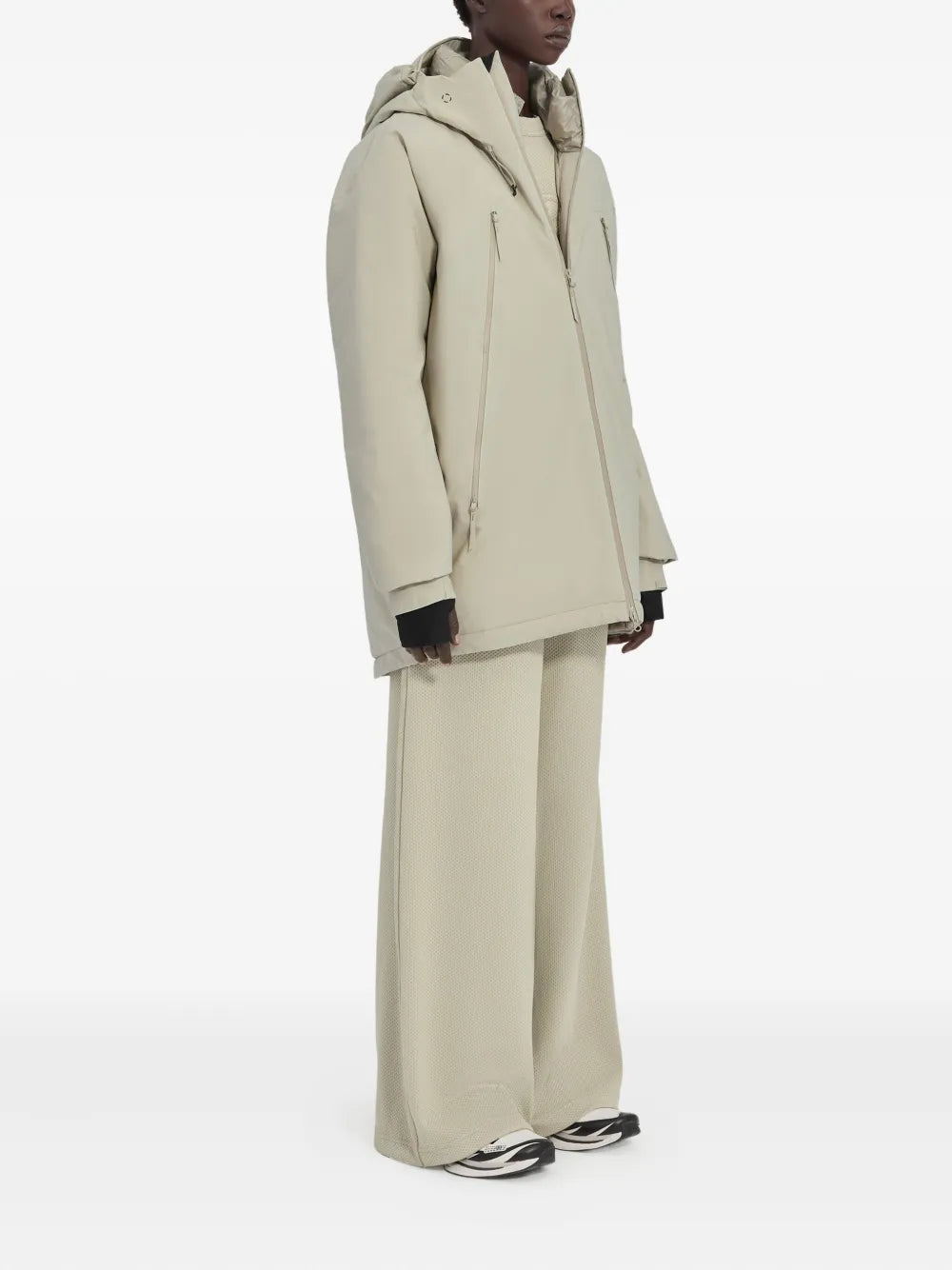 MM6 Maison Margiela X Salomon chamarra con capucha y cierre - Neutro - imagen 3