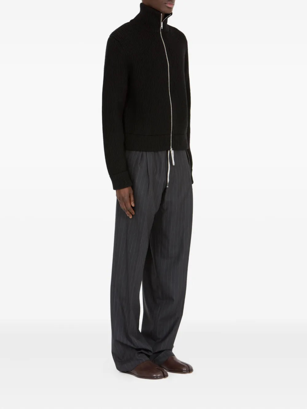 Maison Margiela cárdigan con botones - Negro - imagen 3