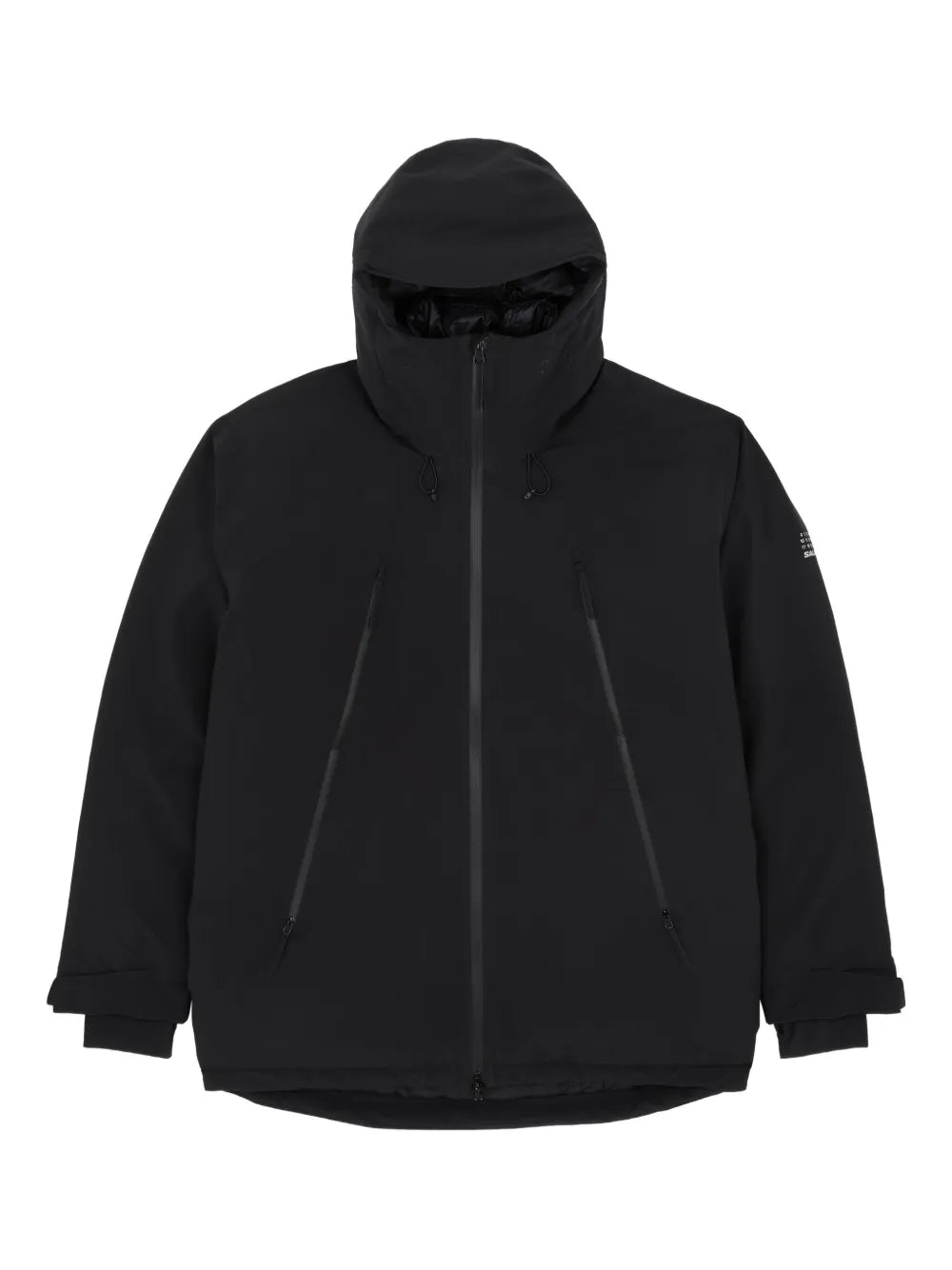 MM6 Maison Margiela X Salomon chamarra bomber con capucha y cierre - Negro - imagen 1