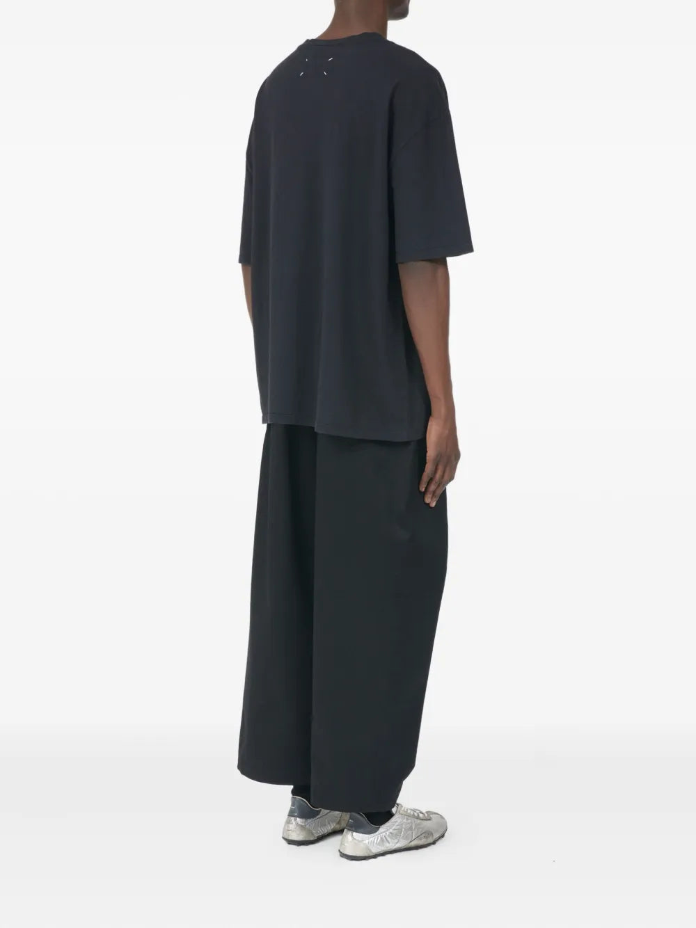 Maison Margiela playera con logo numérico - Azul - imagen 4