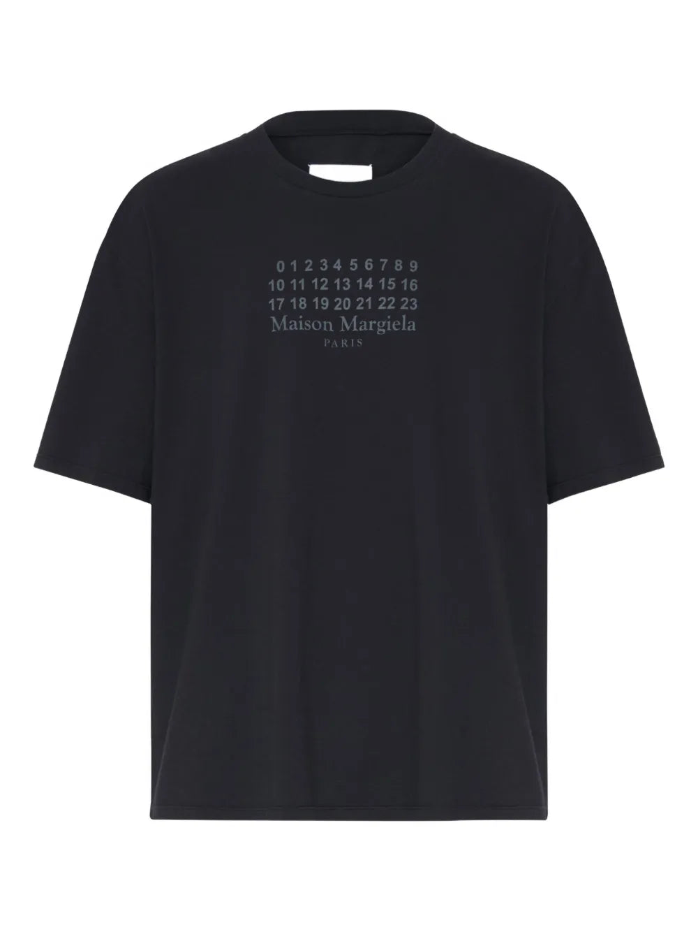 Maison Margiela playera con logo numérico - Azul - imagen 1