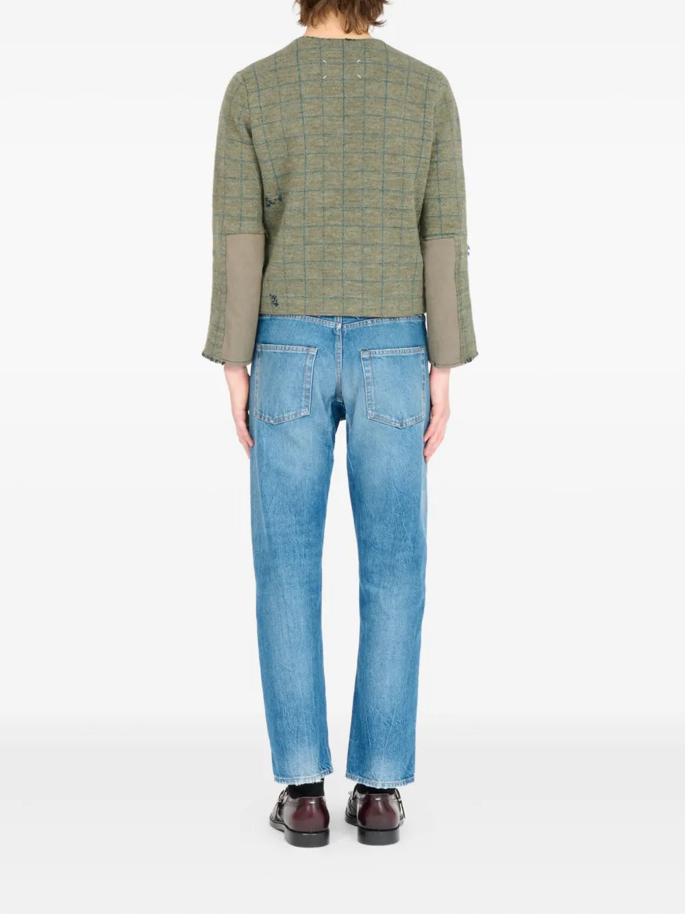 Maison Margiela cárdigan con cierre - Verde - imagen 4