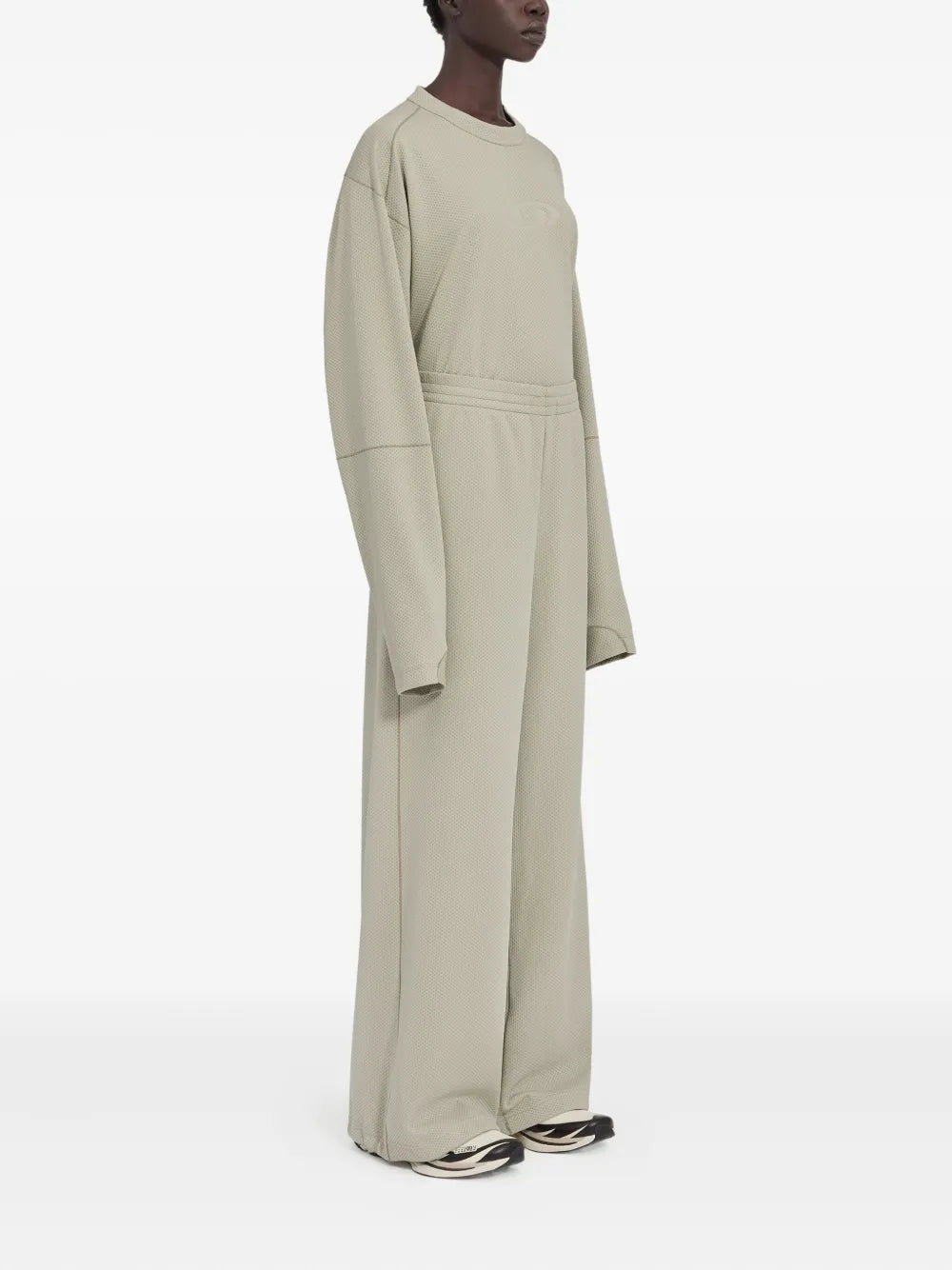 MM6 Maison Margiela X Salomon pants con pretina elástica y logo estampado - Neutro - imagen 3