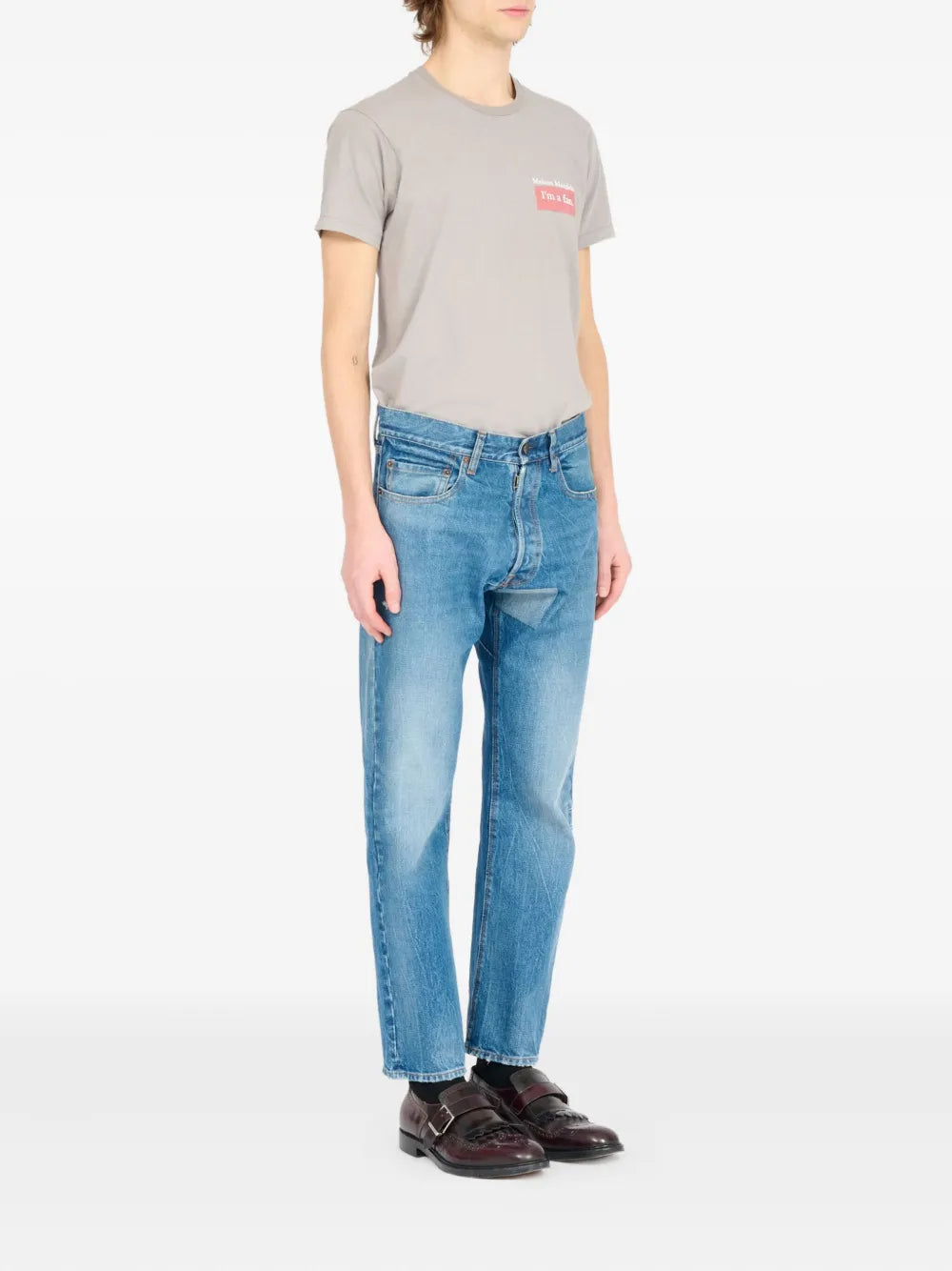 Maison Margiela jeans de algodón - Azul - imagen 3