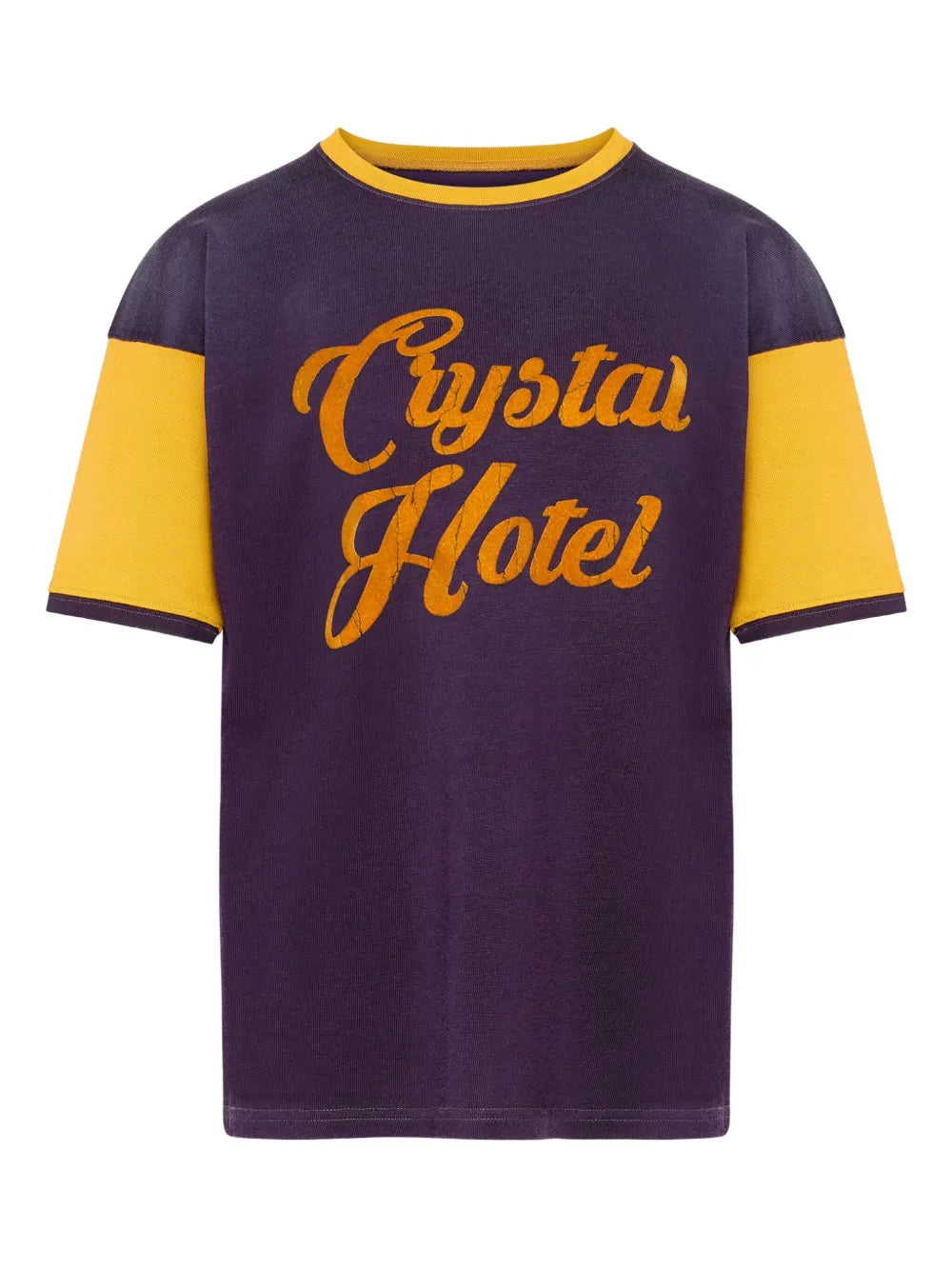 Maison Margiela playera con eslogan estampado - Morado - imagen 1
