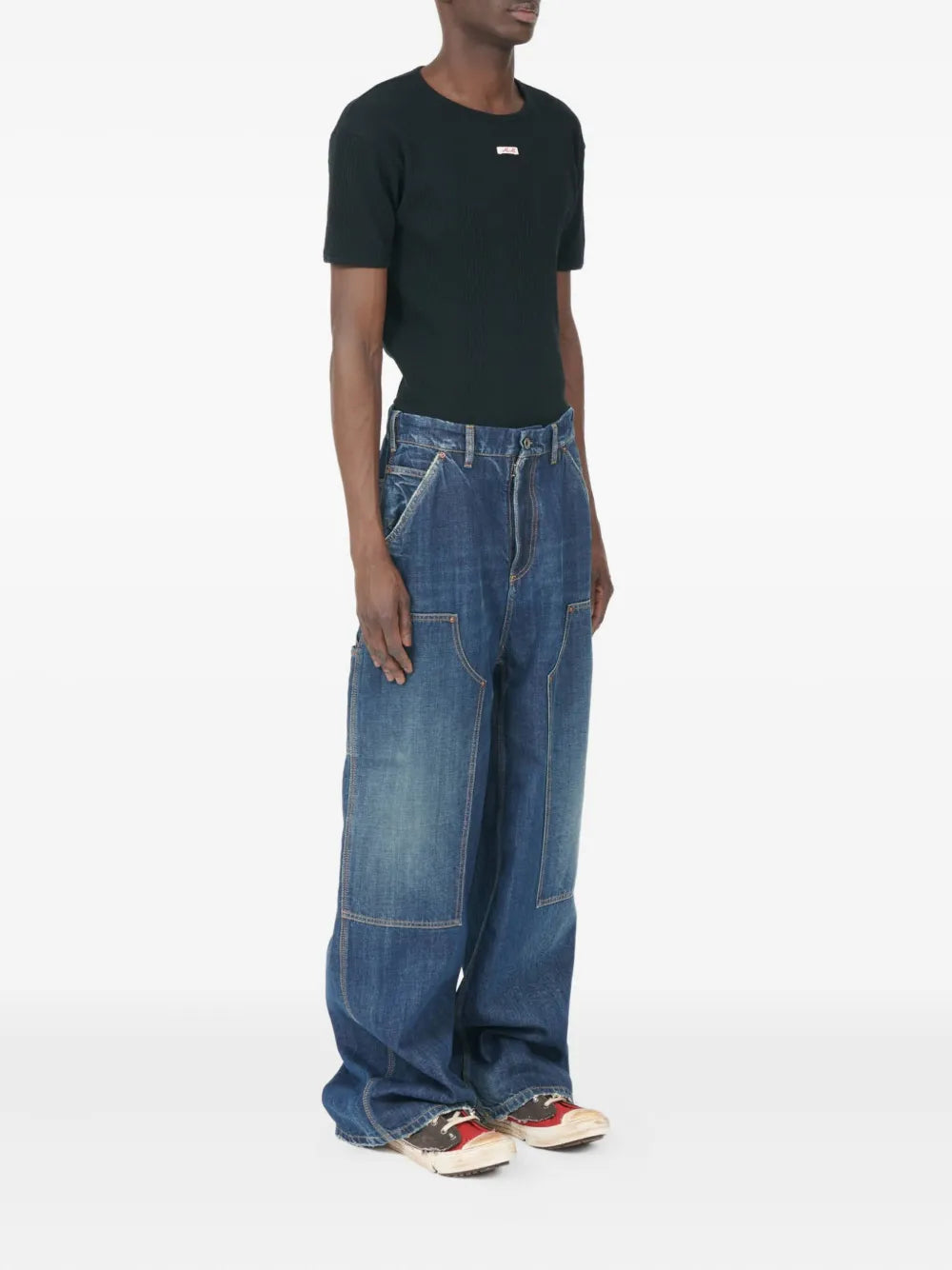 Maison Margiela jeans con bolsillos - Azul - imagen 3