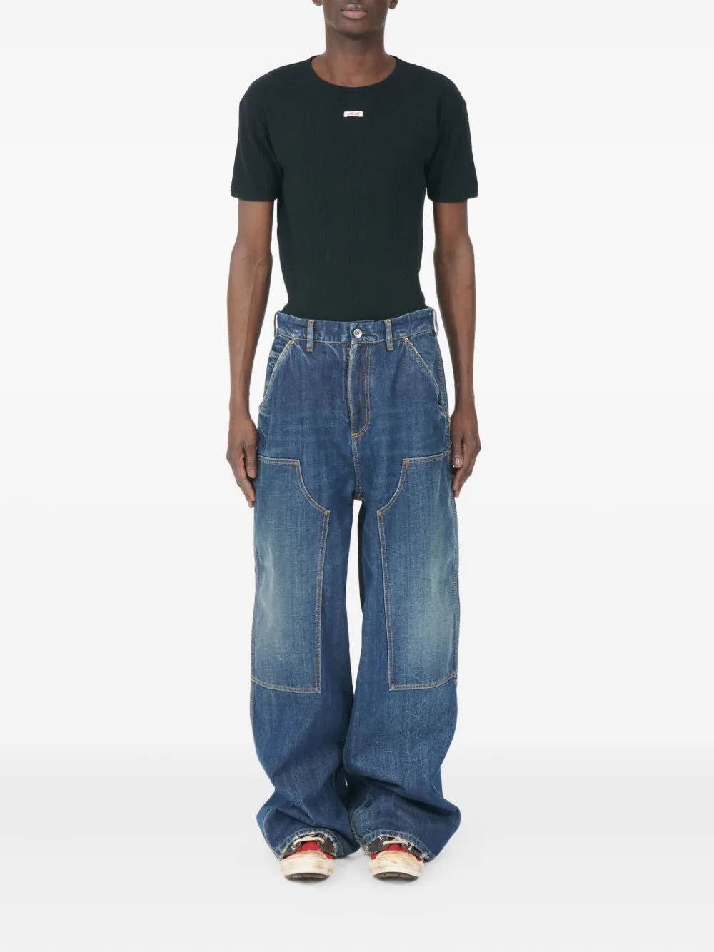Maison Margiela jeans con bolsillos - Azul - imagen 2