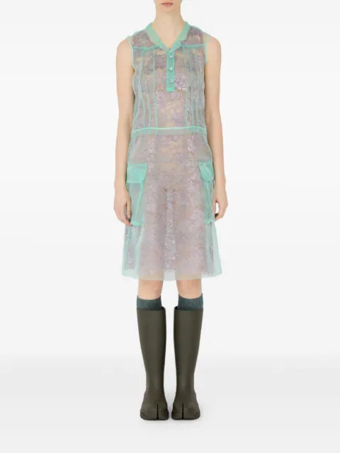 Maison Margiela vestido corto a capas - imagen 2