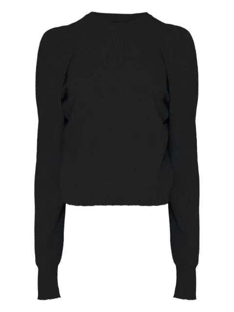 Maison Margiela suéter con hombros farol - imagen 1