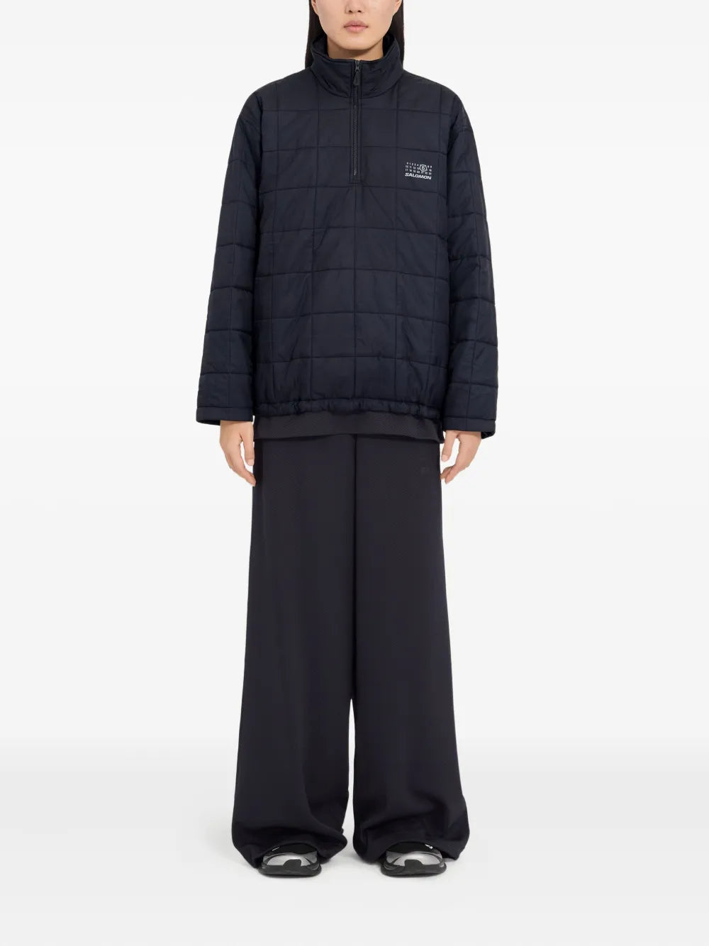 MM6 Maison Margiela X Salomon chamarra bomber capitonada en colaboración con Salomon - Azul - imagen 2