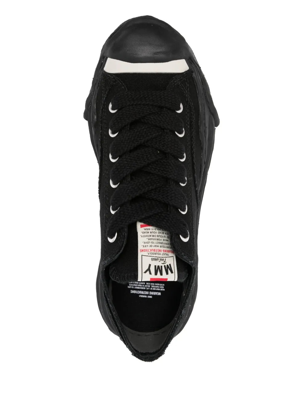 Maison MIHARA YASUHIRO tenis Hank - negro