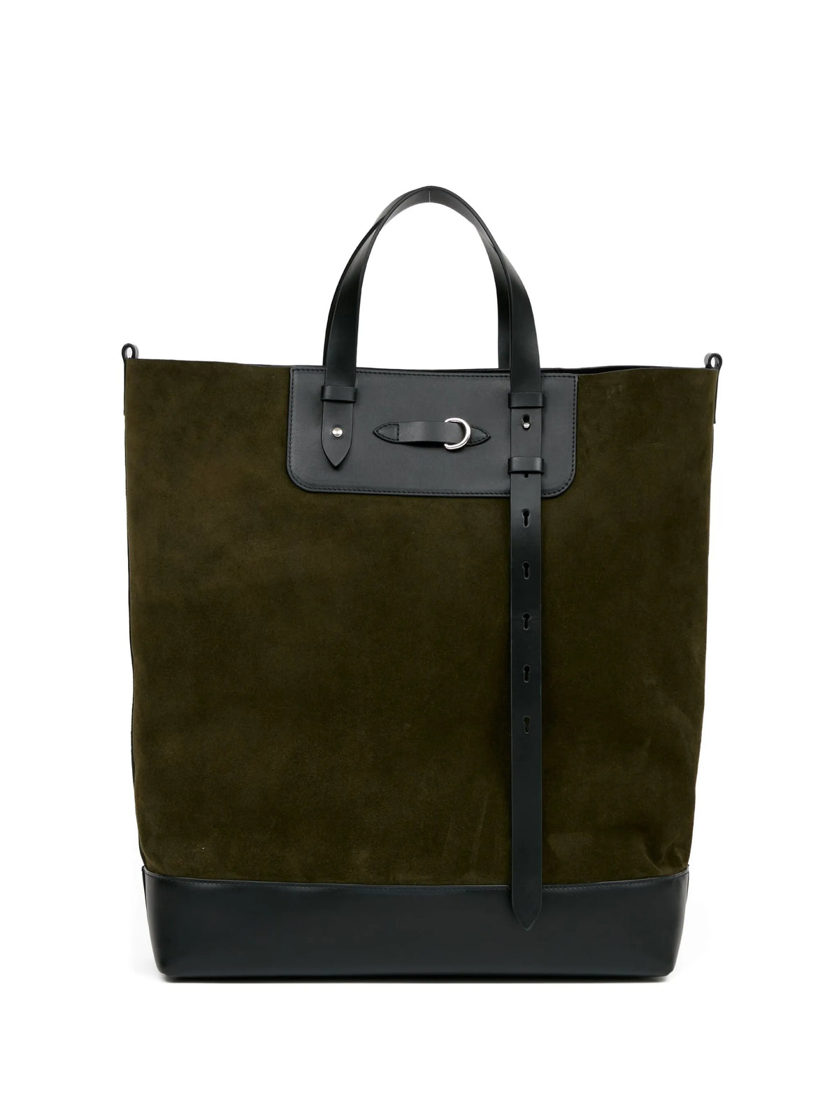 Maison Margiela tote de gamuza - Negro - imagen 1
