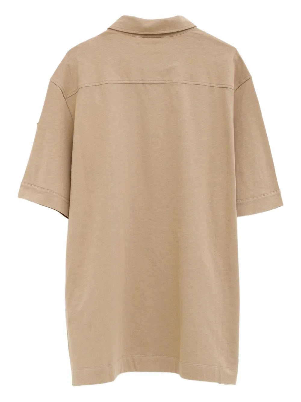Moncler playera tipo polo con parche del logo