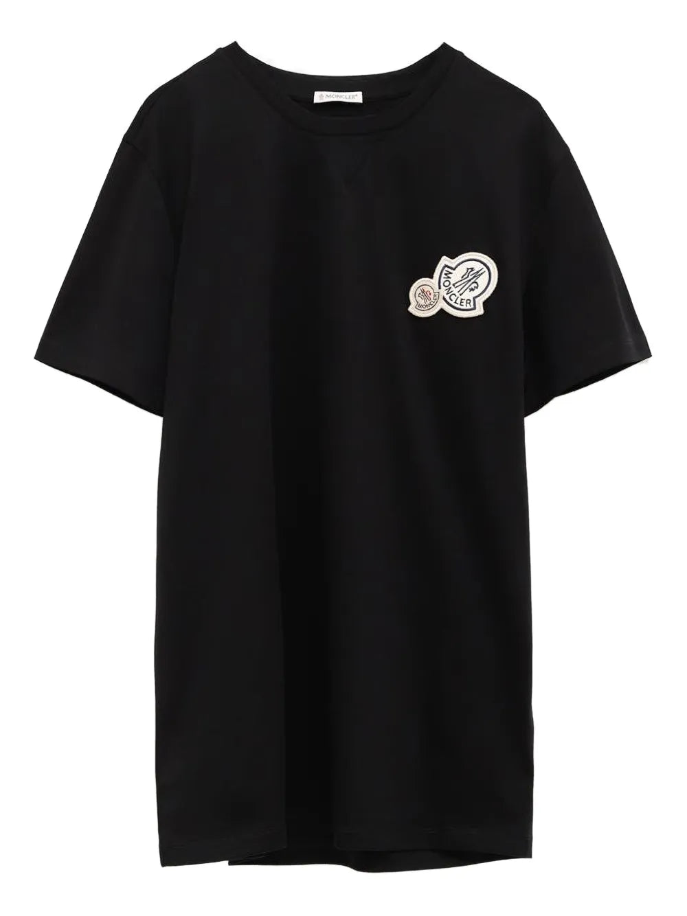 Moncler playera con aplique del logo