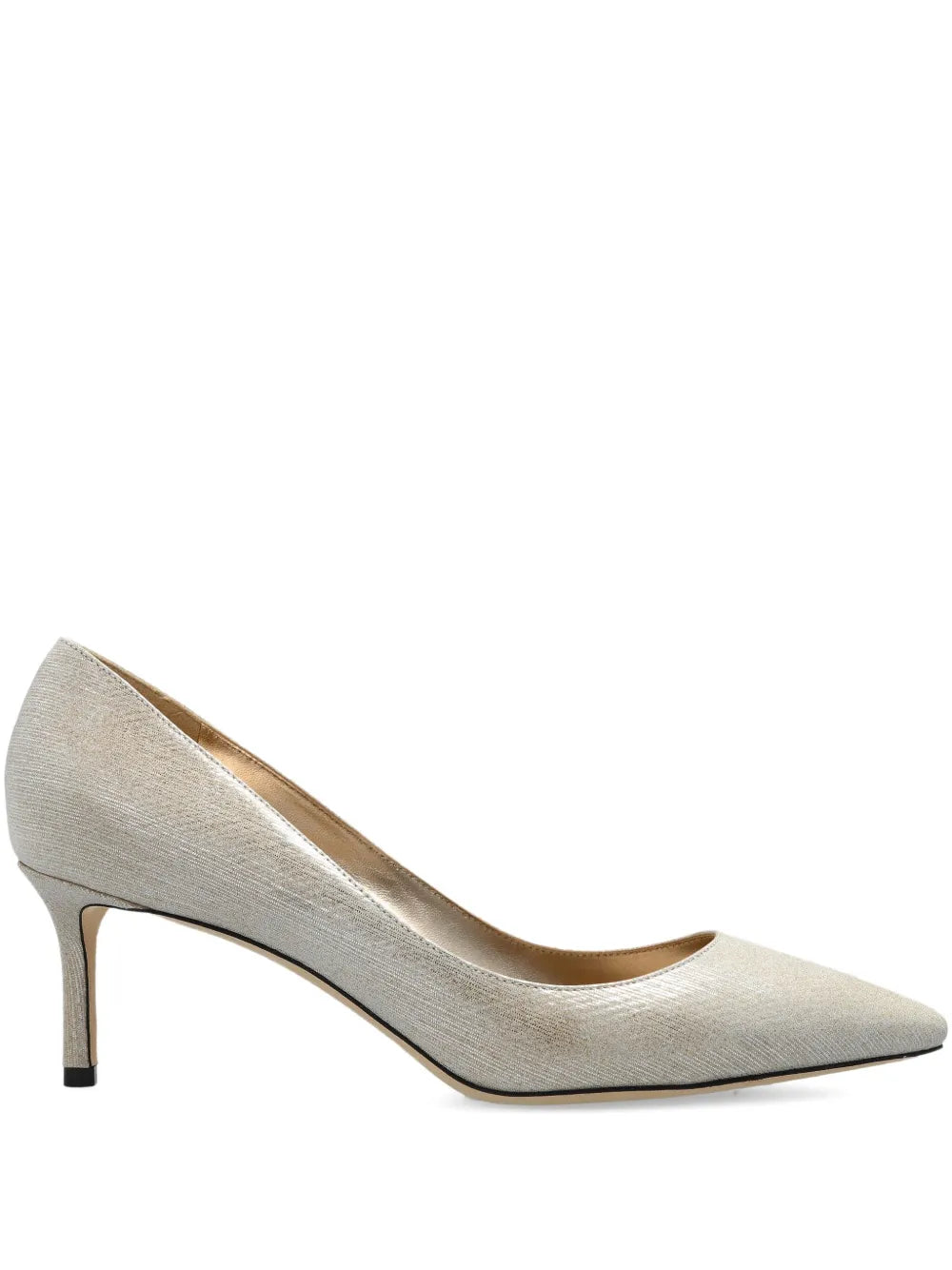 Jimmy Choo zapatillas Romy de piel metalizada