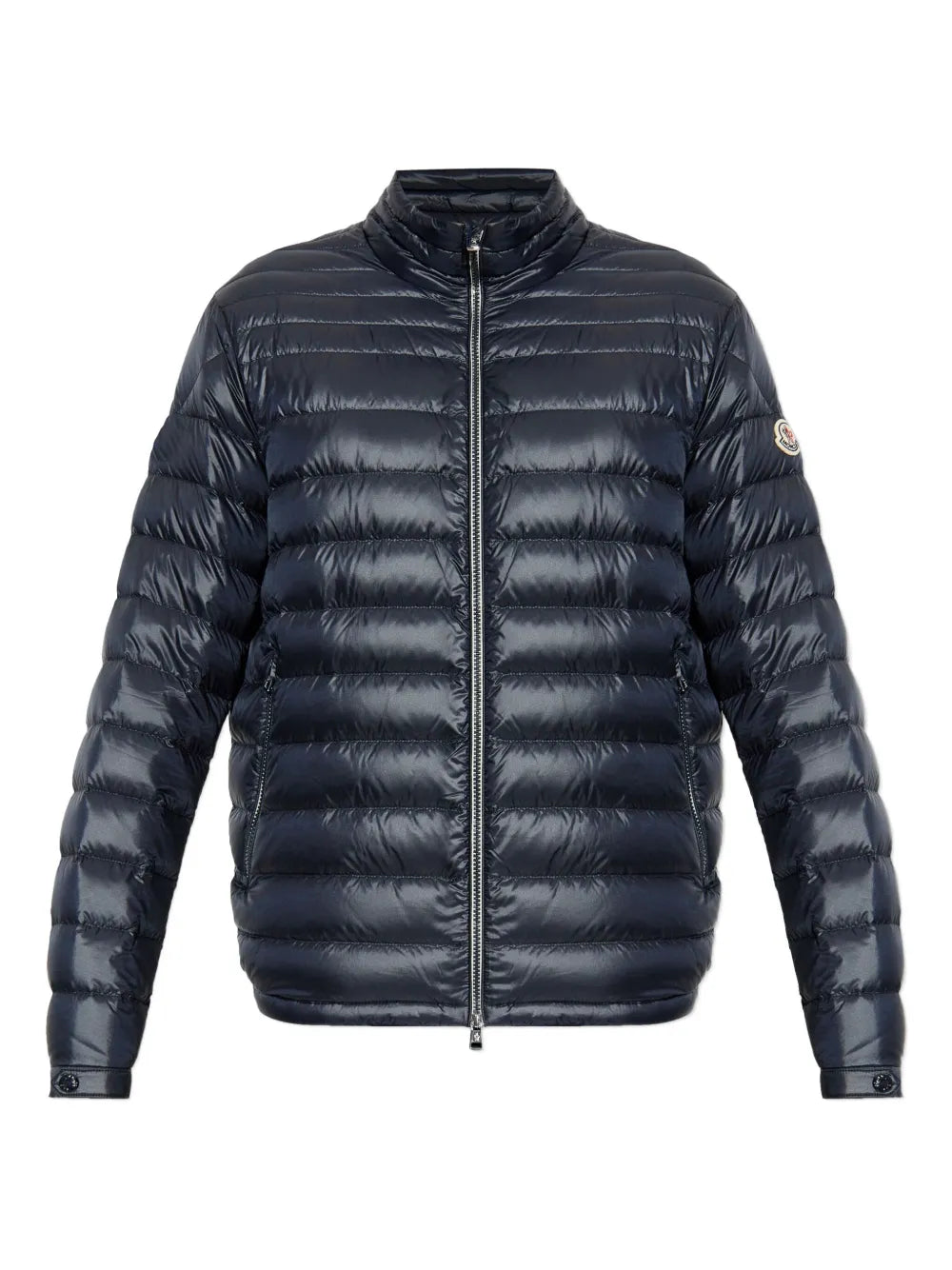 Moncler playera manga larga con parche del logo