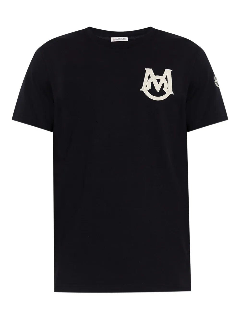 Moncler playera con parche del logo