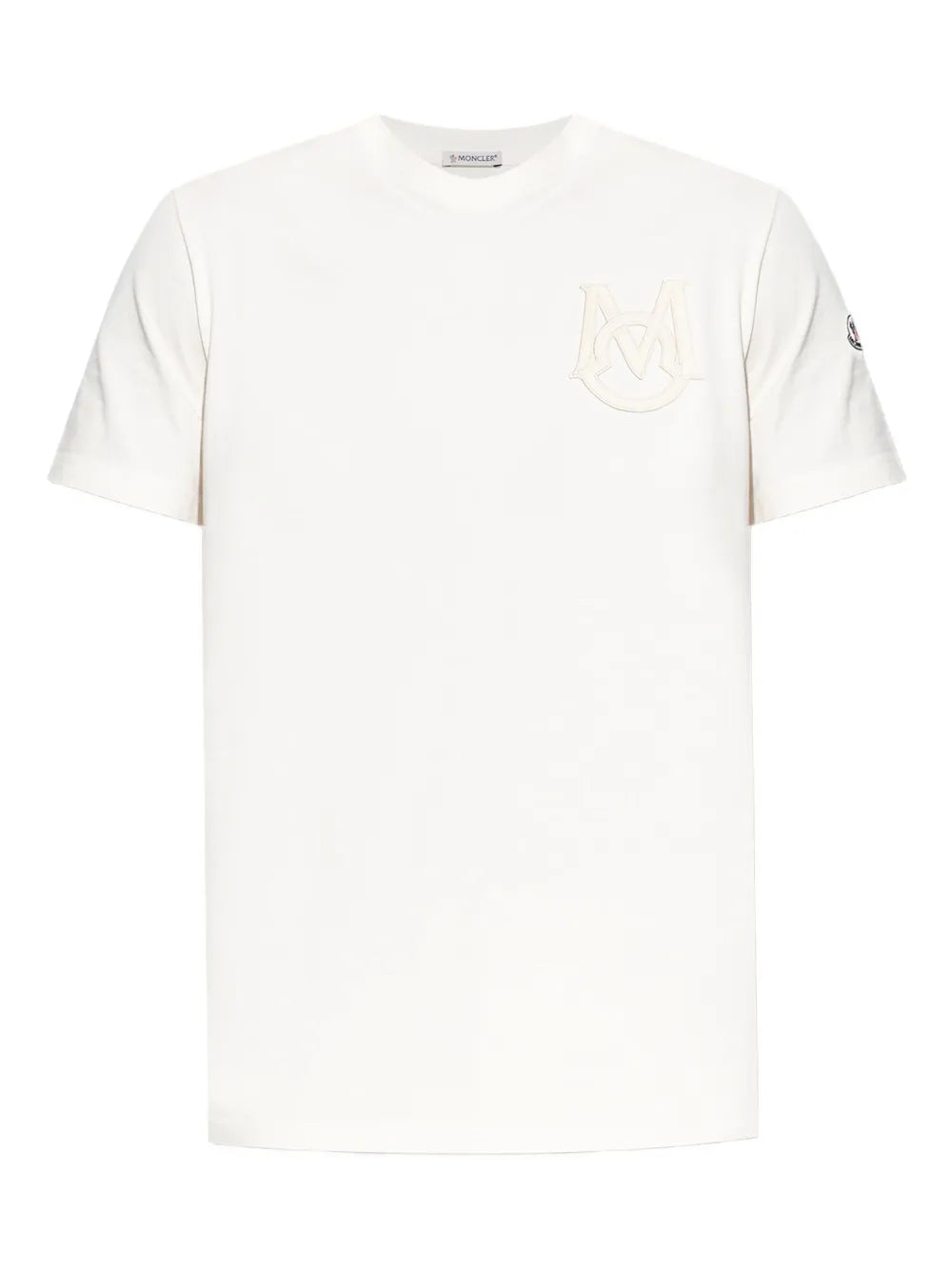 Moncler playera con parche del logo