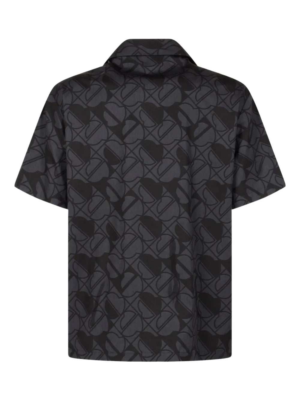Moncler camisa manga corta con motivo geométrico