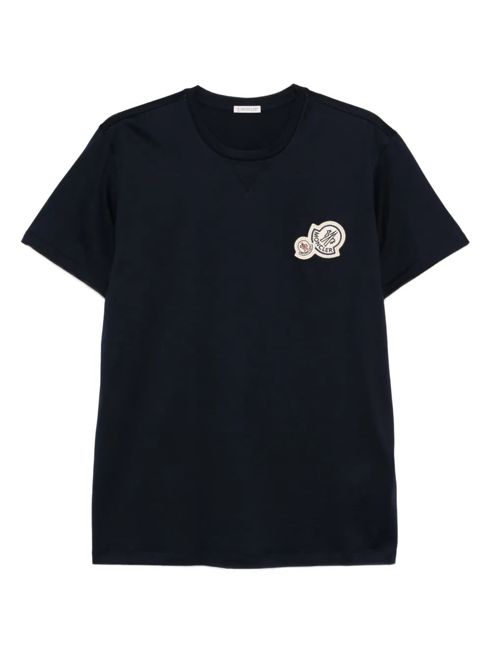 Moncler playera con parche del logo