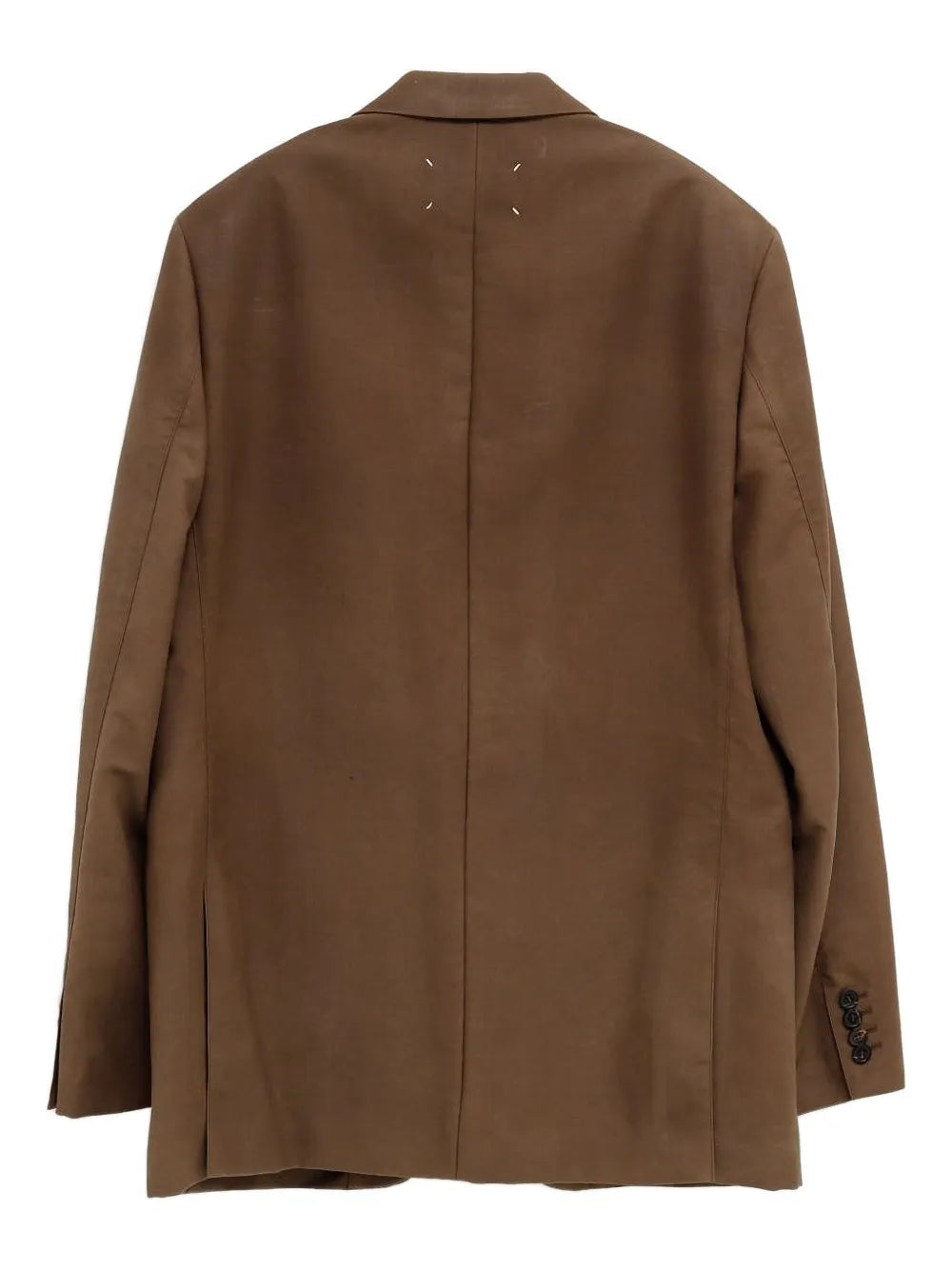 Maison Margiela chamarra con botones - Marrón - imagen 2