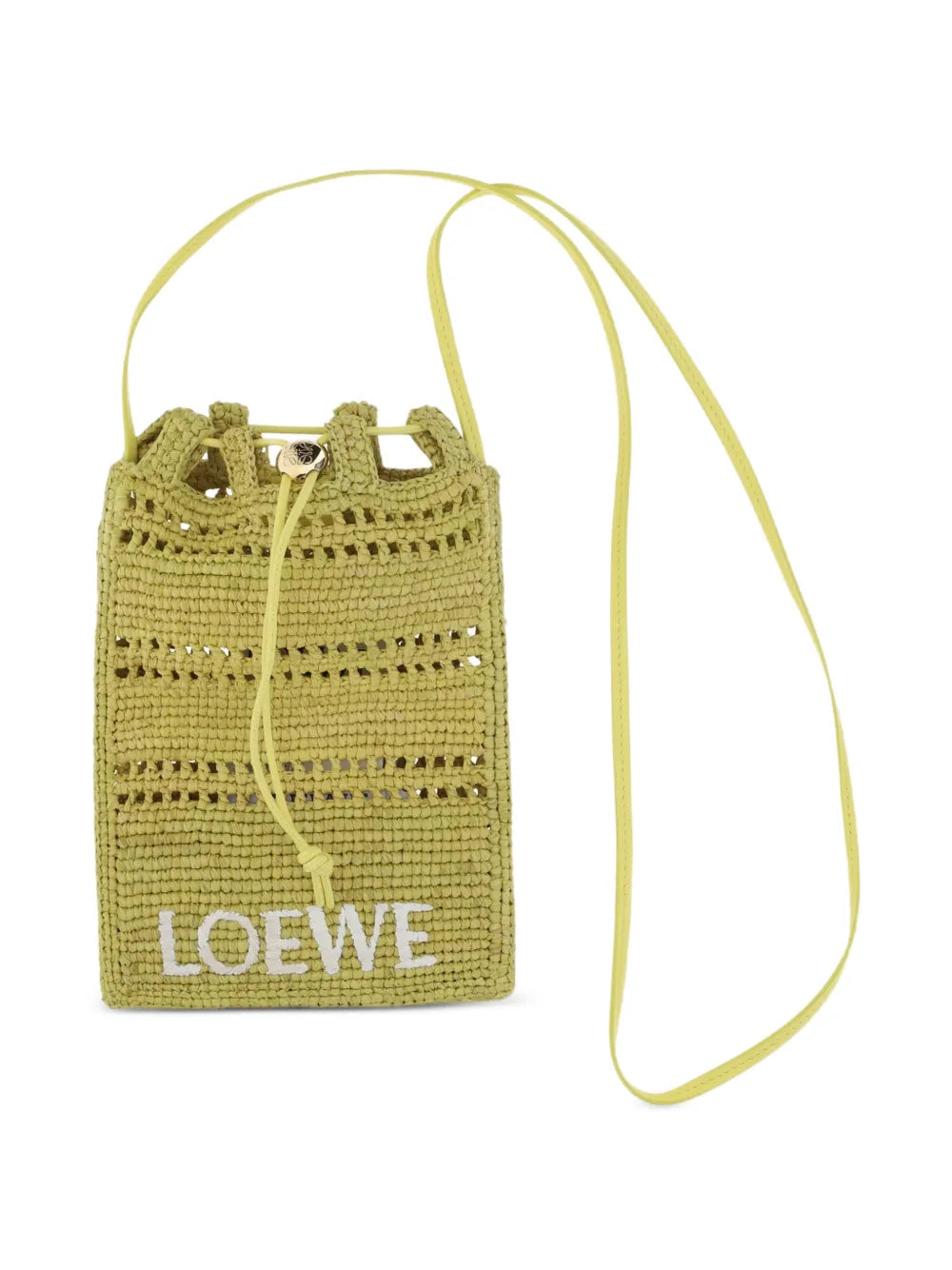 LOEWE bolsa de hombro con cordones