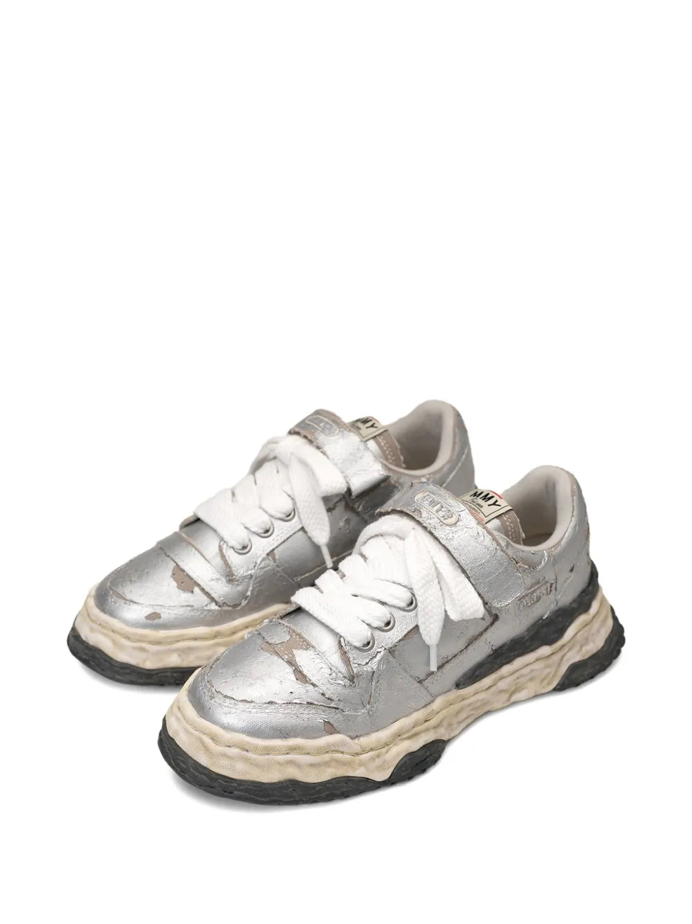 Maison MIHARA YASUHIRO tenis Keith - plateado