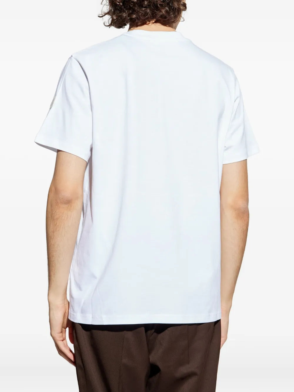 Moncler playera con pájaros estampados