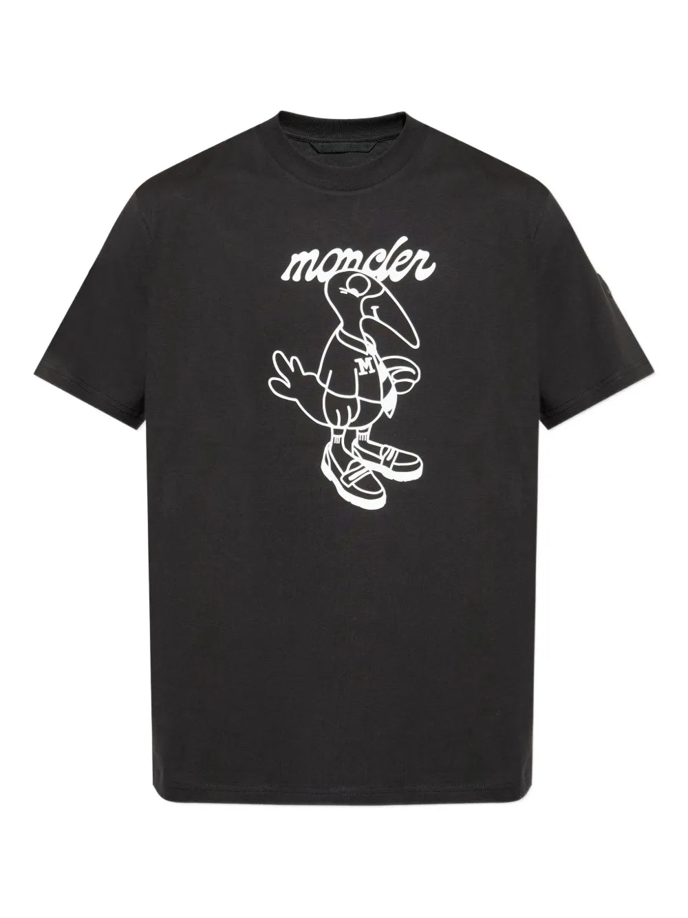 Moncler playera con pájaro estampado