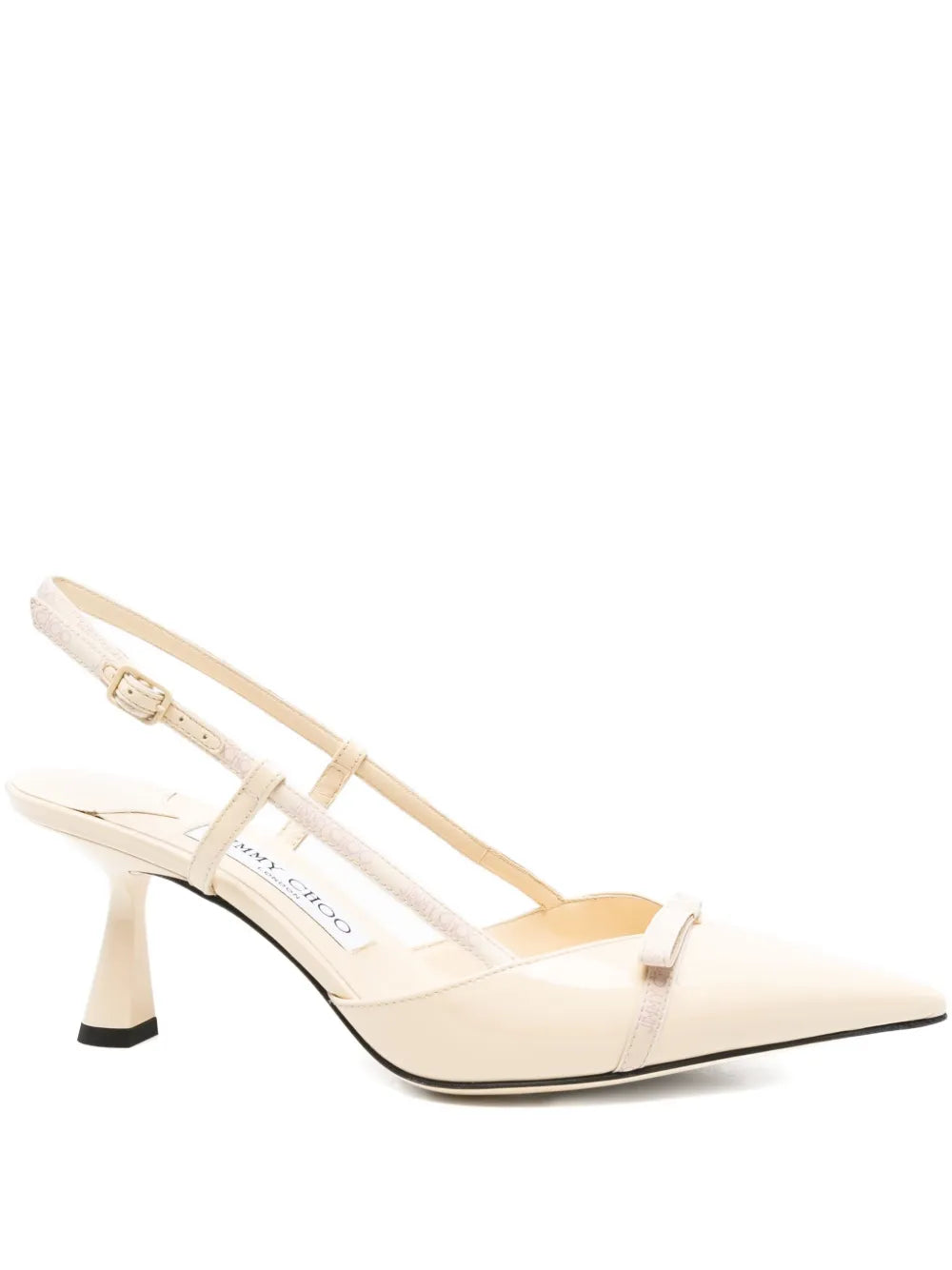 Jimmy Choo zapatillas con detalle de moño y tacón de 65mm