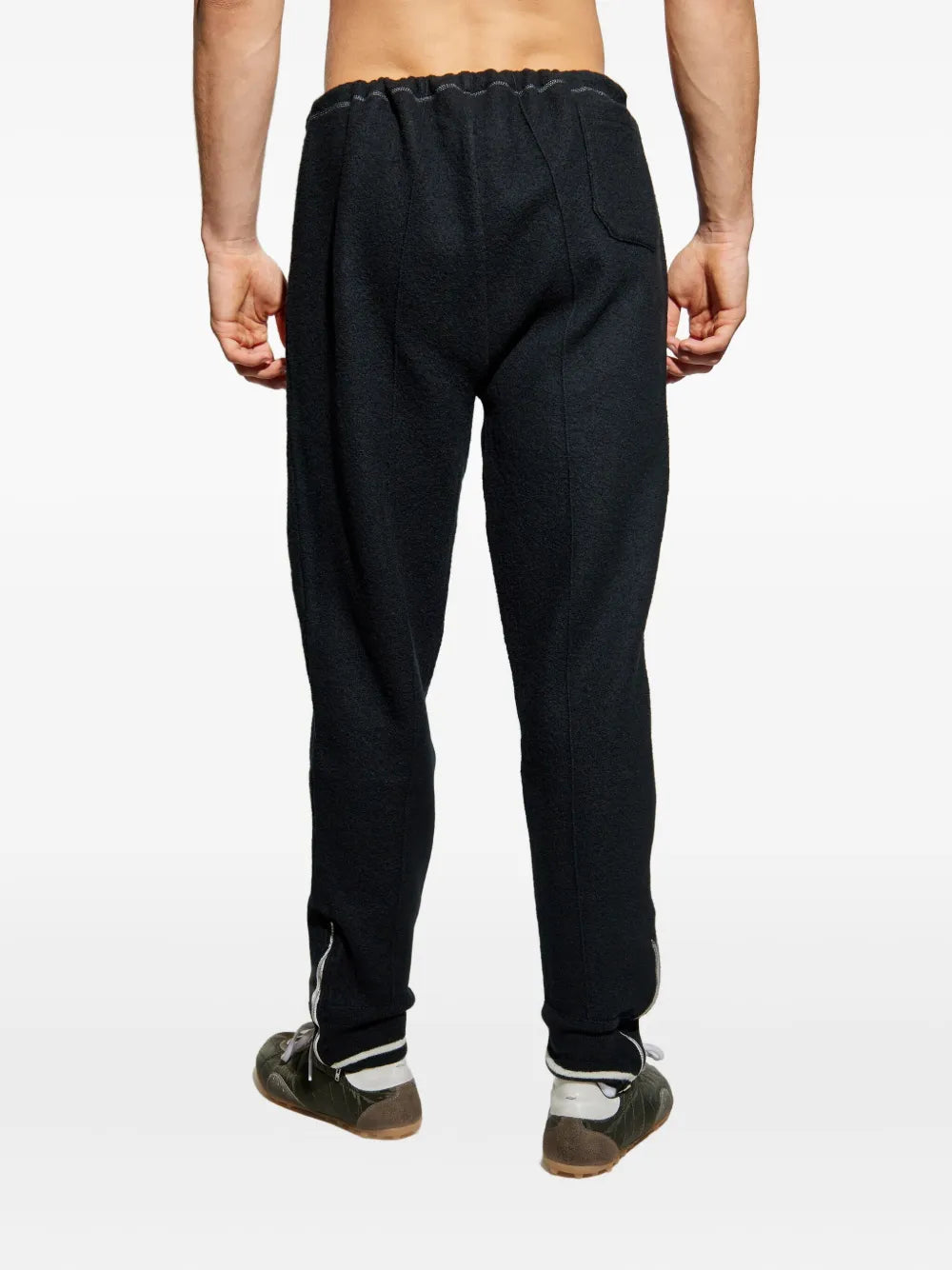 Maison Margiela pantalones con cierre lateral - Negro - imagen 4