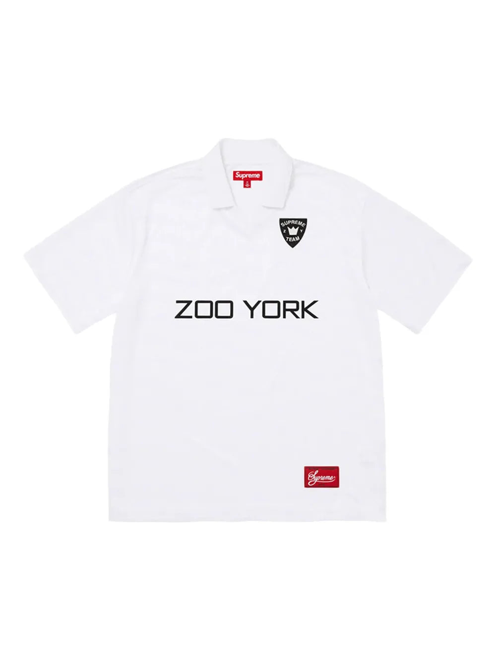 Supreme playera Zoo York Soccer Jersey SS 25 - White - Blanco - imagen 1