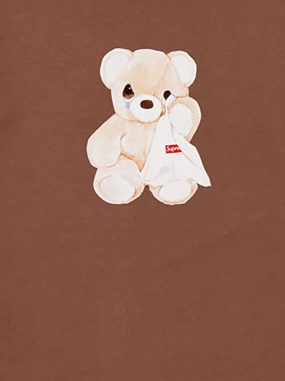 Supreme playera con oso estampado - Marrón - imagen 2