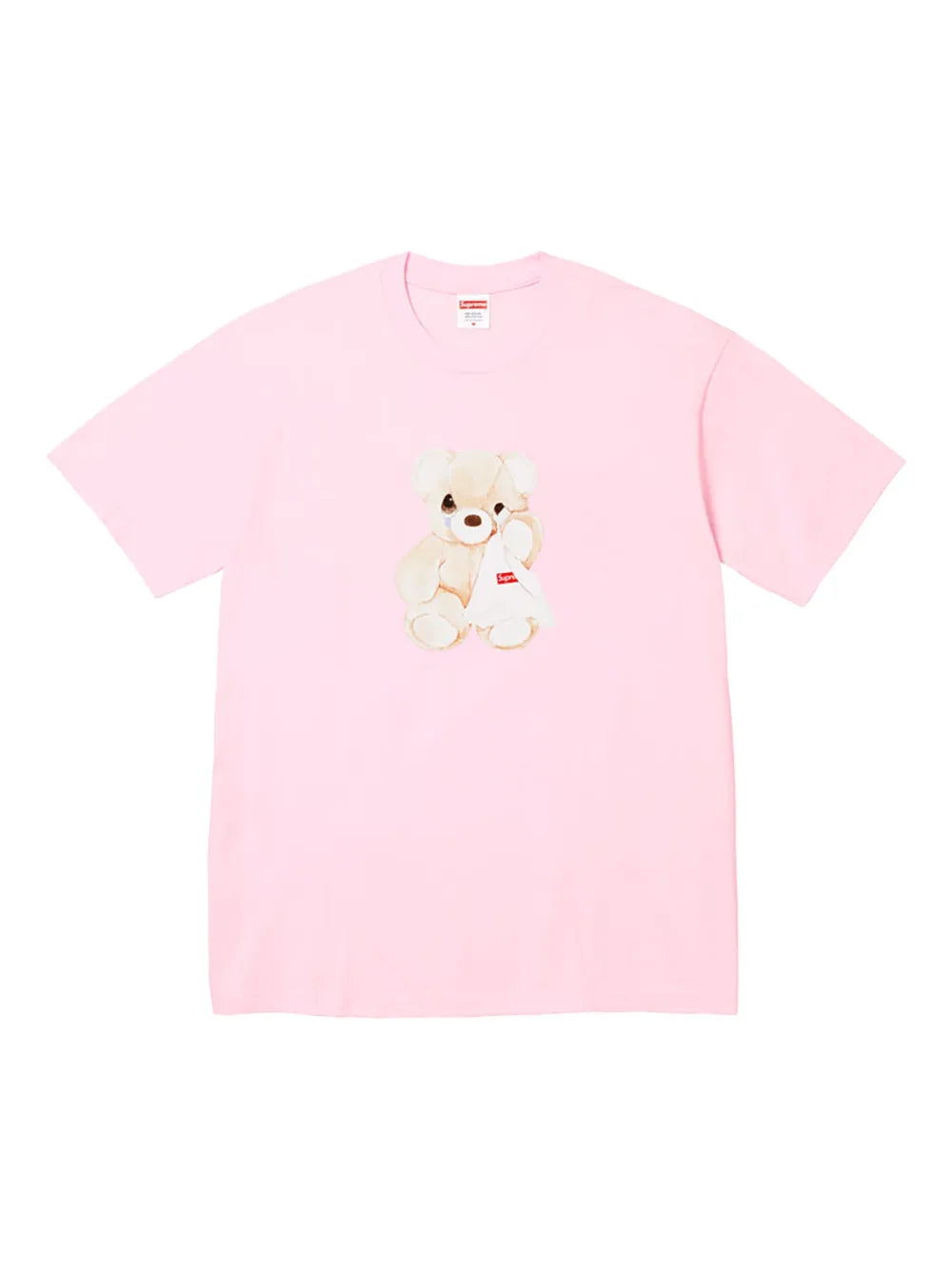 Supreme playera con oso estampado - Rosado - imagen 1