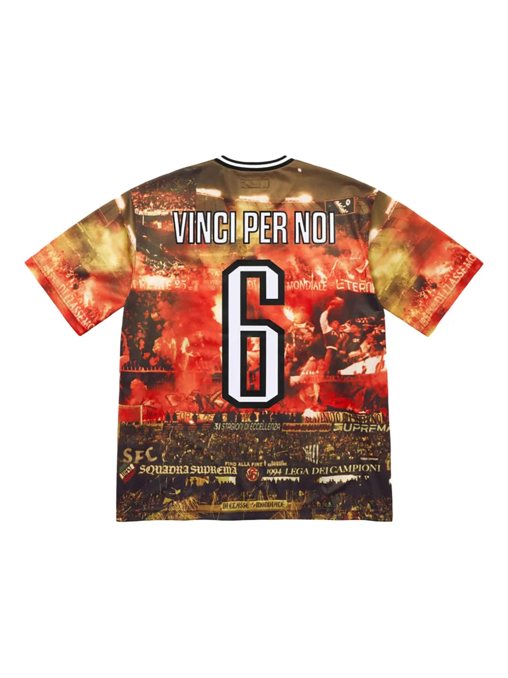 Supreme playera de fútbol Vencil Per Noi - Rojo - imagen 2