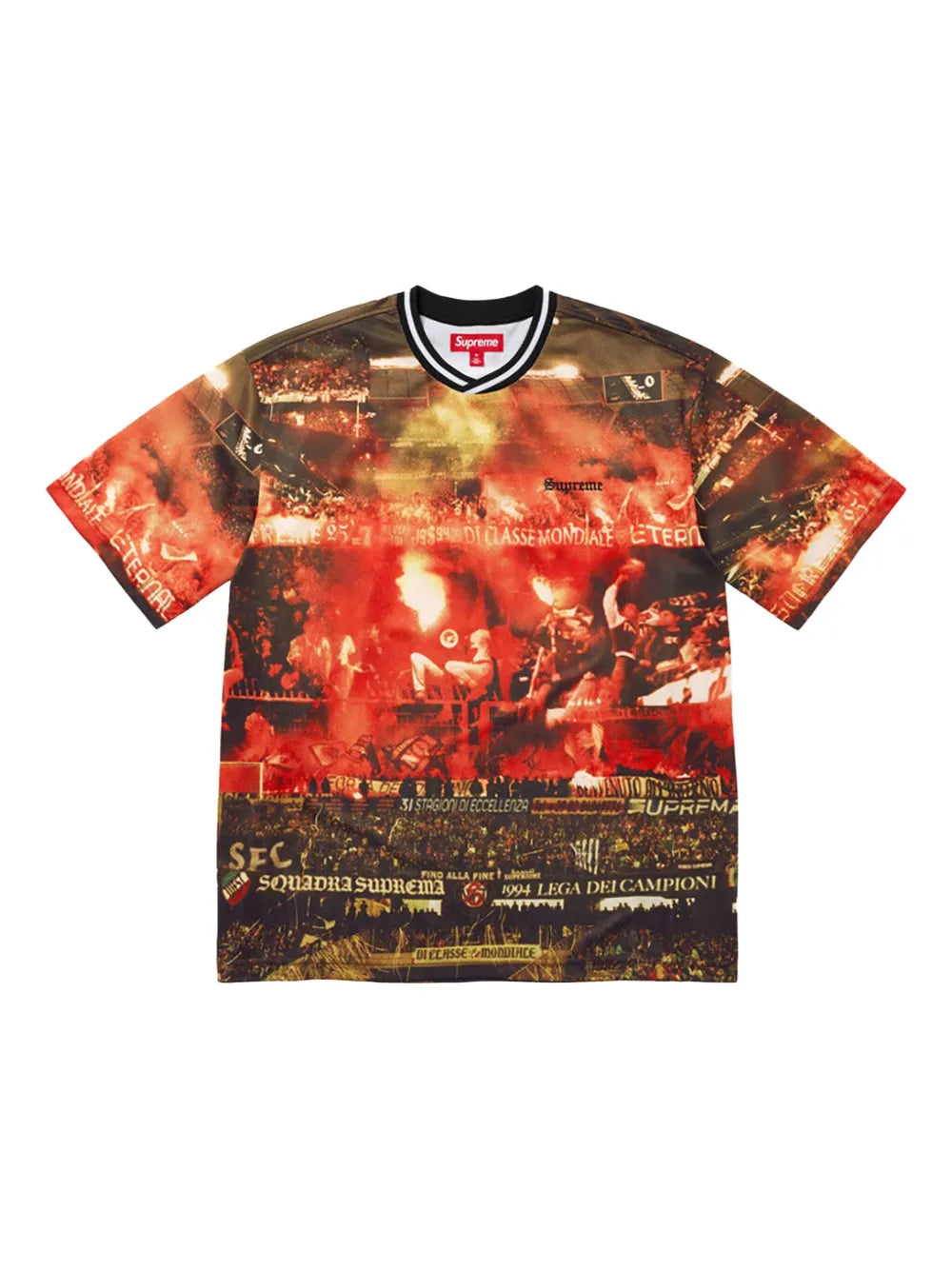 Supreme playera de fútbol Vencil Per Noi - Rojo - imagen 1