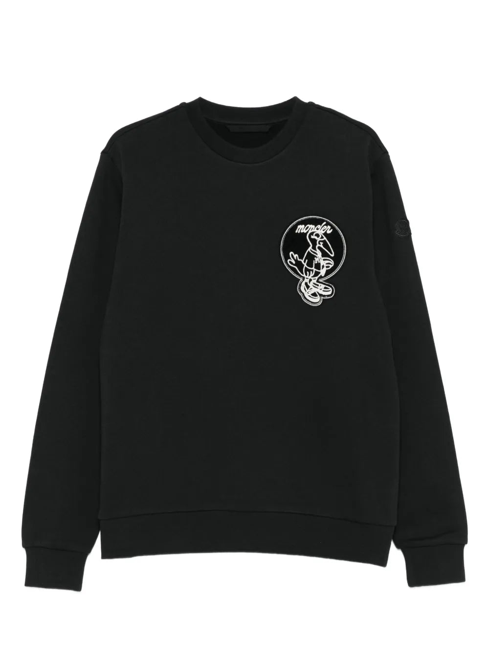 Moncler sudadera con logo bordado