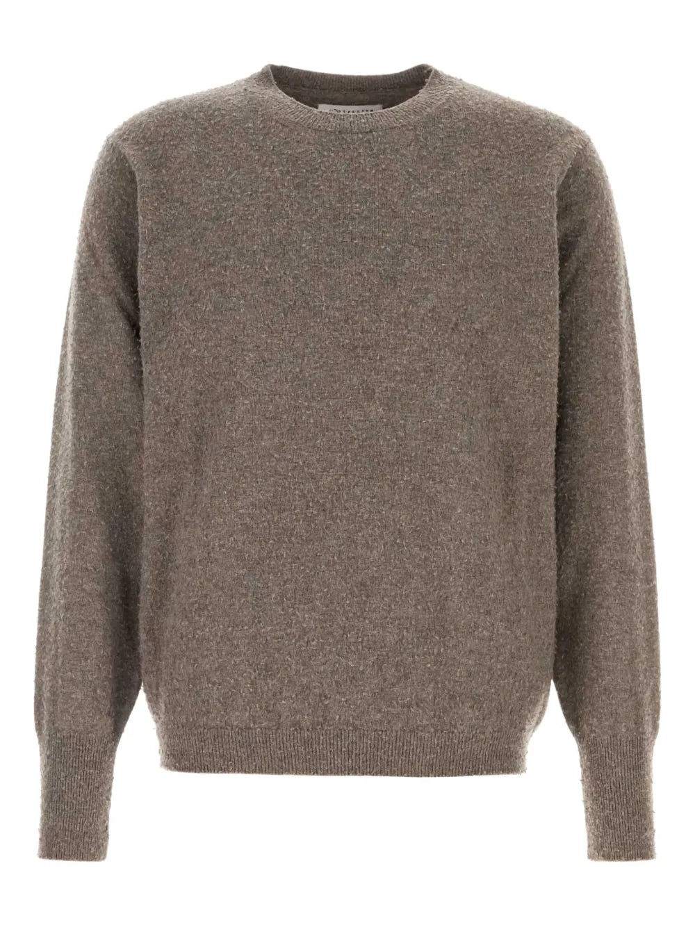 Maison Margiela suéter con detalle del logo de cuatro costuras - Marrón - imagen 1