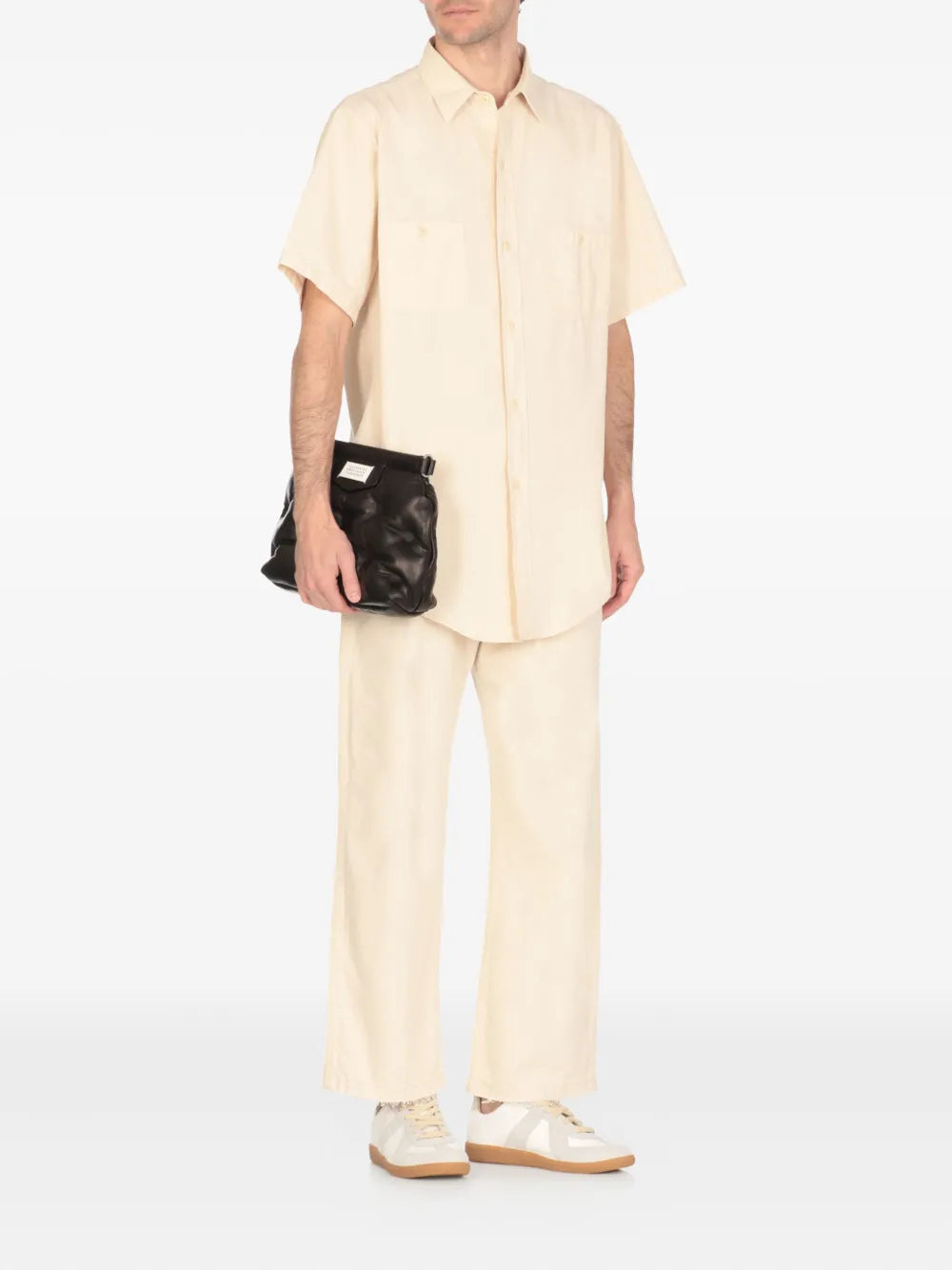 Maison Margiela camisa con bolsillo en el pecho - Neutro - imagen 3