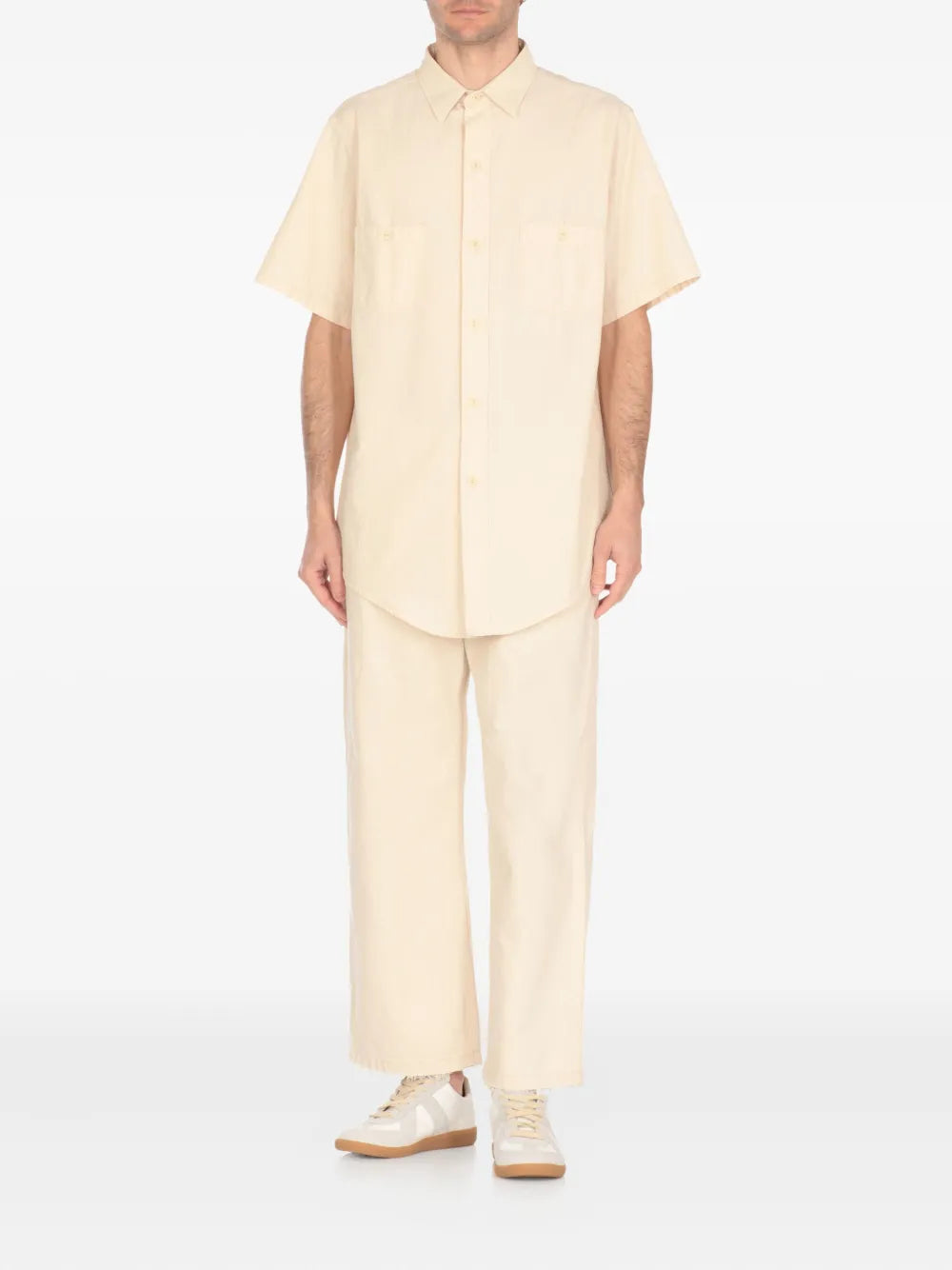 Maison Margiela camisa con bolsillo en el pecho - Neutro - imagen 2