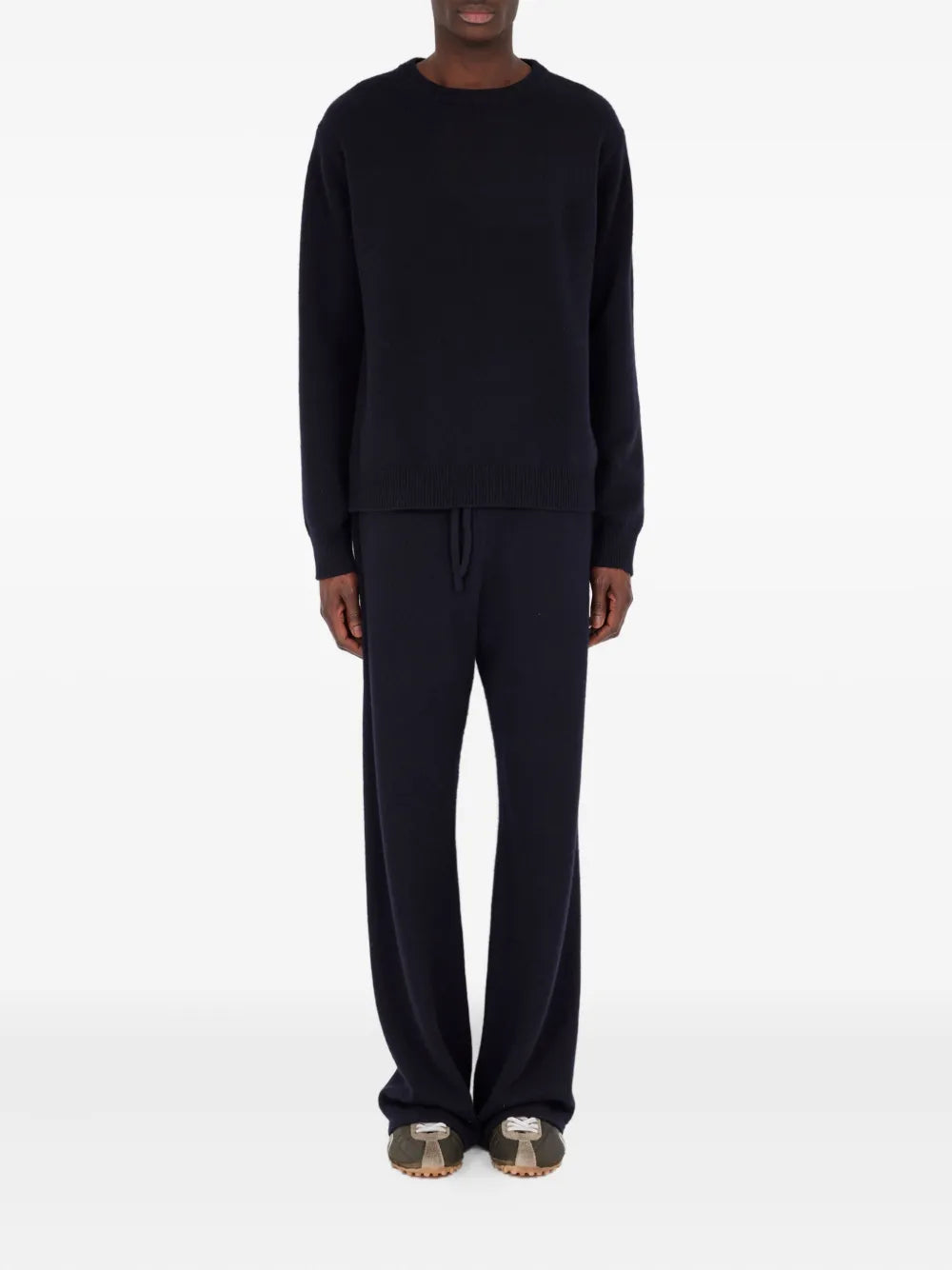 Maison Margiela suéter de cachemira con cuello redondo - Azul - imagen 2