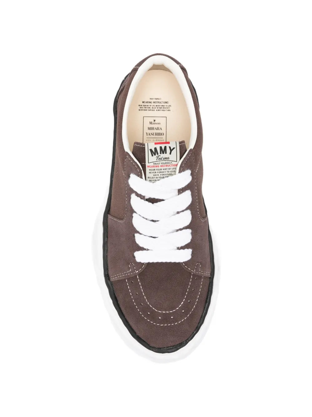 Maison MIHARA YASUHIRO tenis Eric Original Sole - marrón