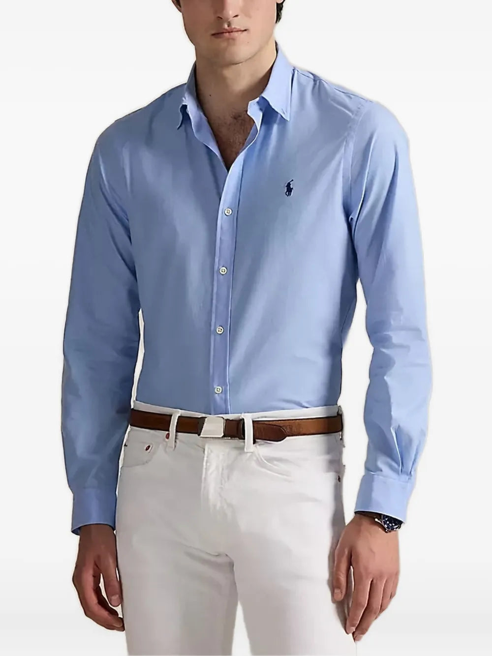 Polo Ralph Lauren camisa Oxford manga larga