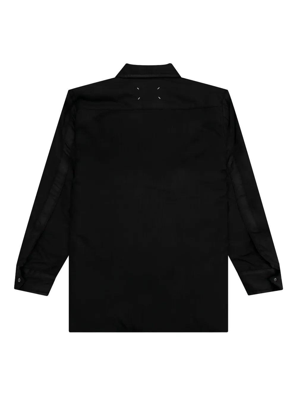 Maison Margiela camisa con botones y bolsillos - Negro - imagen 2
