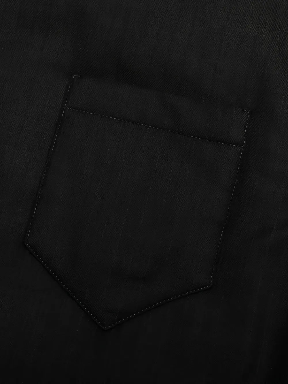 Maison Margiela camisa con botones y bolsillos - Negro - imagen 3
