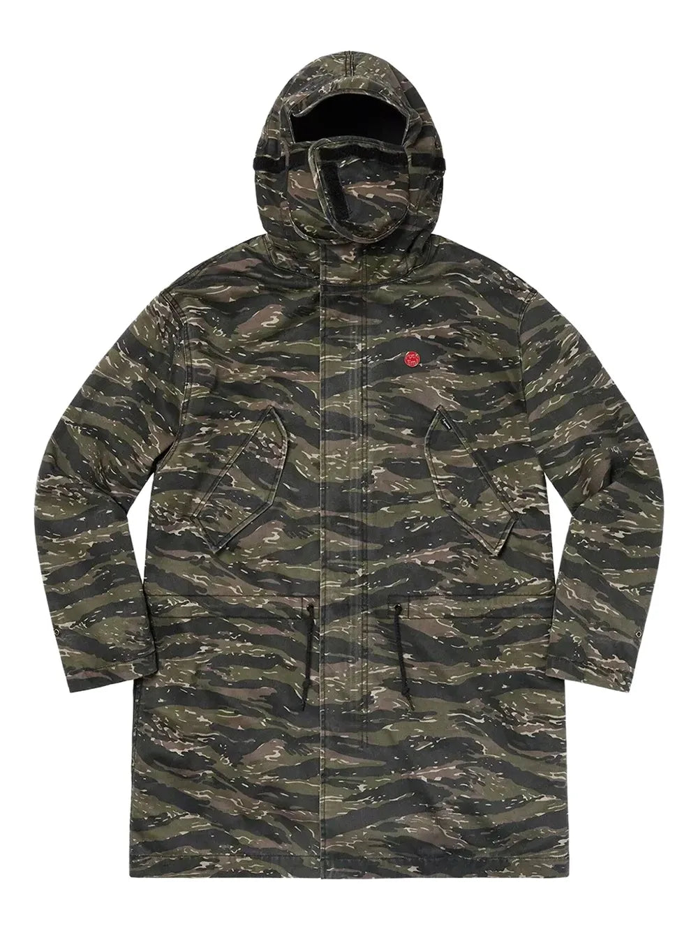 Supreme parka con estampado militar - Verde - imagen 1