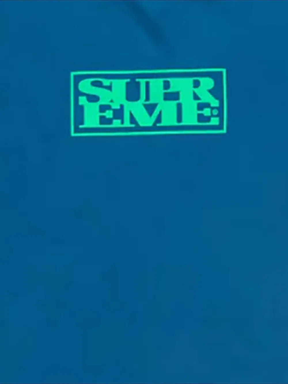 Supreme playera Connect con logo estampado - Azul - imagen 2