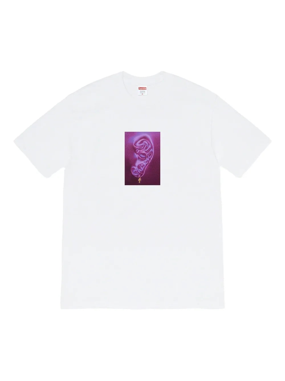 Supreme playera con motivo Ear - Blanco - imagen 1